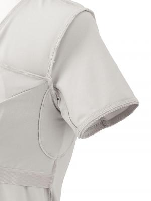 マタニティ 授乳 キャミソール|吸水速乾・接触冷感・UVカット素材二分袖汗取りインナー【出産後も長く使える】