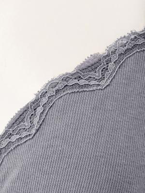 マタニティ 授乳 キャミソール|抗菌防臭　リブレース　カップ付き授乳インナー【出産後も長く使える】