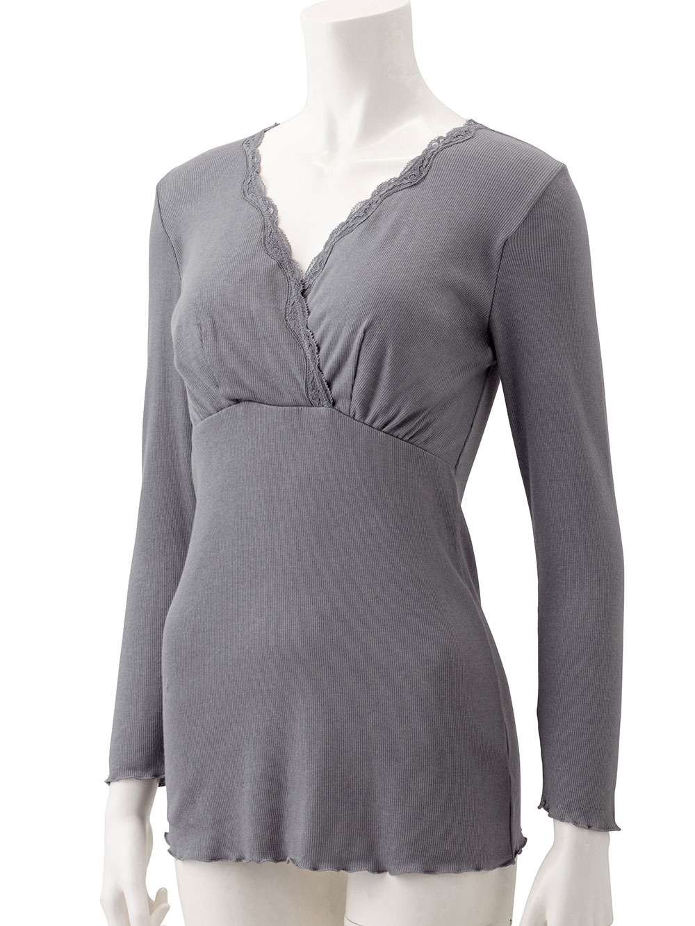 マタニティ 授乳 キャミソール|抗菌防臭　リブレース　カップ付き授乳インナー【出産後も長く使える】