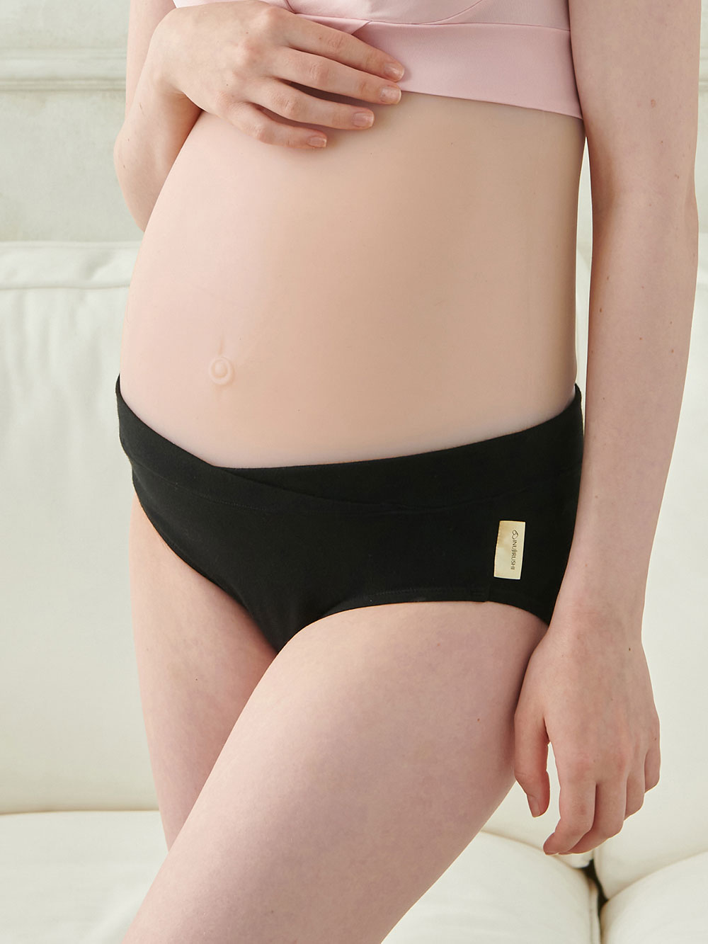 マタニティショーツ　2枚組　Mサイズ　妊婦　マタニティ　パンツ　下着　赤ちゃん