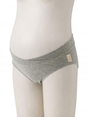 マタニティ ショーツ|犬印本舗 （２枚組）産前・産後使えるらくちん浅ばきショーツ【出産後も長く使える】