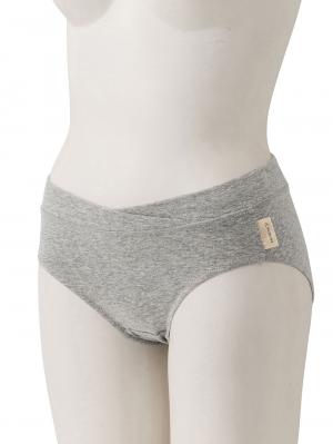 マタニティ ショーツ|犬印本舗 （２枚組）産前・産後使えるらくちん浅ばきショーツ【出産後も長く使える】