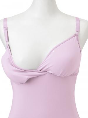 マタニティ 授乳 キャミソール|消臭カフェファイバー授乳キャミ【出産後も長く使える】