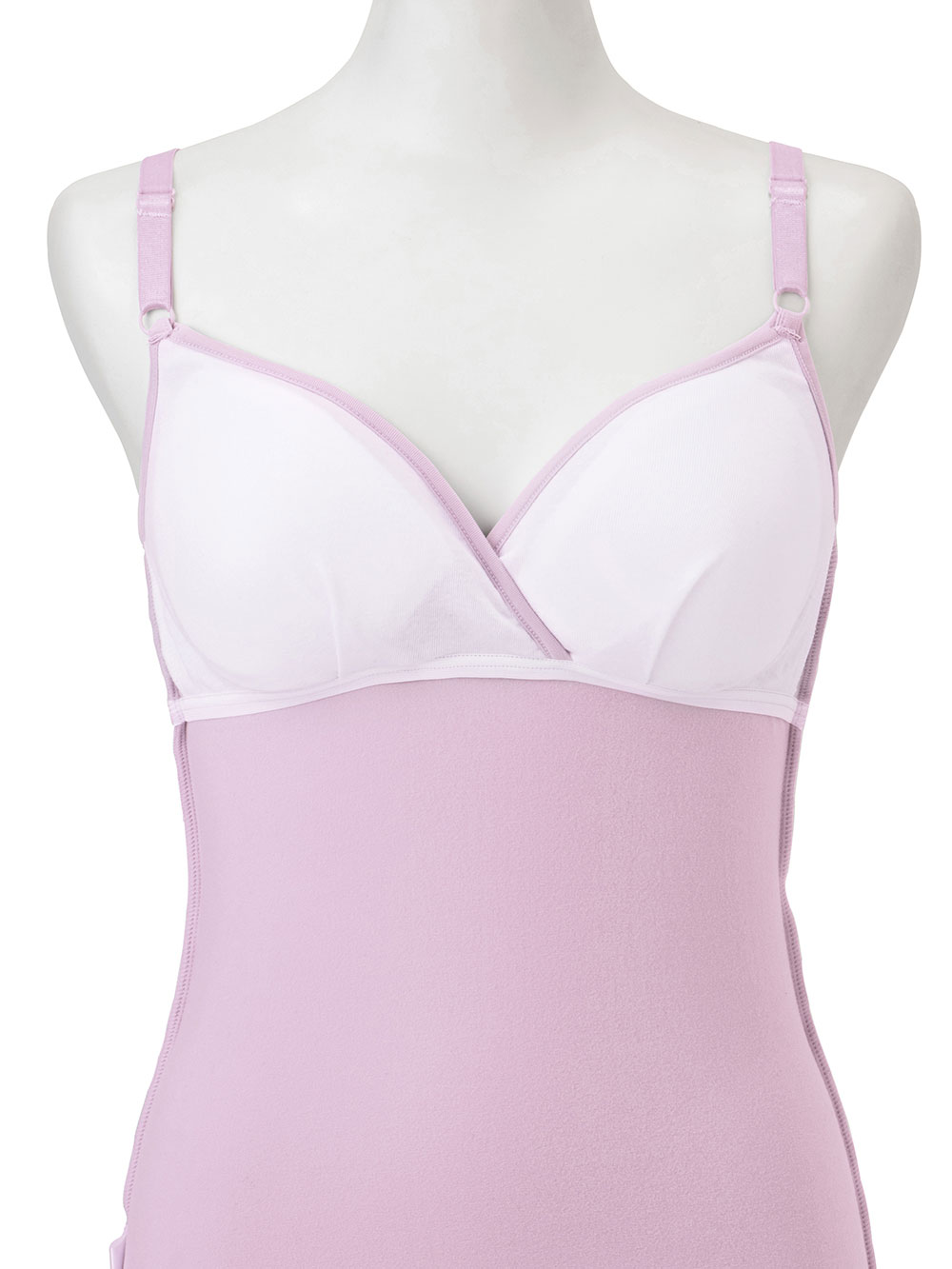 マタニティ 授乳 キャミソール|消臭カフェファイバー授乳キャミ【出産後も長く使える】