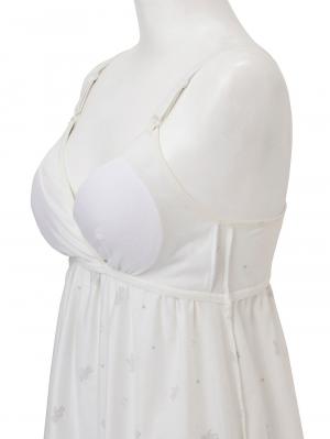 マタニティ 授乳 キャミソール|ベア天竺クマ柄授乳キャミ【出産後も長く使える】