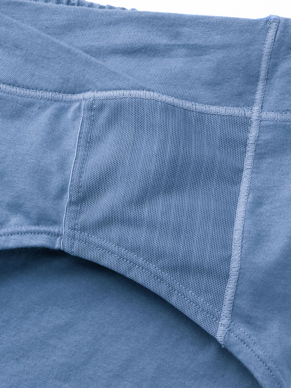 マタニティ ショーツ|助産院監修　ママとつくった産前産後使えるローライズマタニティショーツ|ブルー（シンプル）