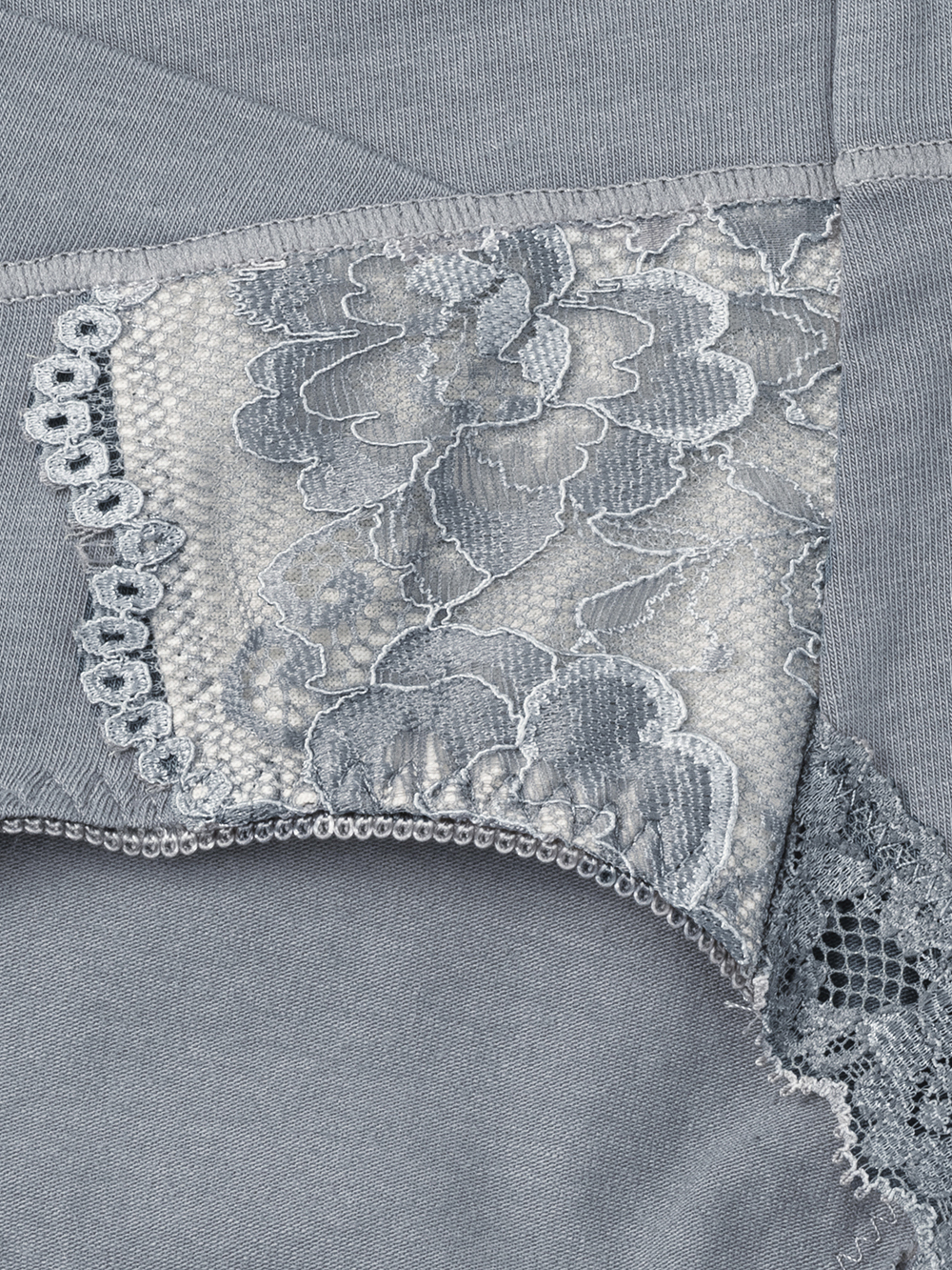 マタニティ ショーツ|助産院監修　ママとつくった産前産後使えるローライズマタニティショーツ|グレーレース