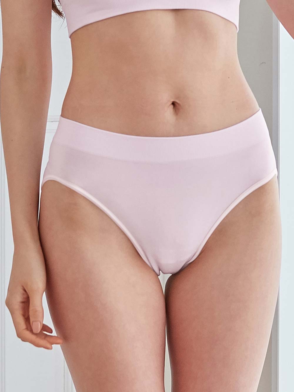 マタニティ ショーツ|成型編み産前産後ショーツ【出産後も長く使える】|ラベンダー