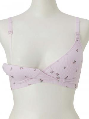 授乳ブラ・マタニティブラ(マタニティインナー・産後用品)|抗菌防臭 接触冷感 小花柄授乳ブラ | マタニティ・授乳ブラ