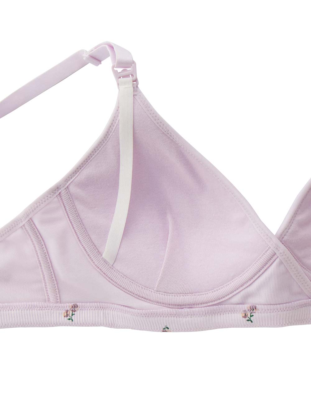 授乳ブラ・マタニティブラ(マタニティインナー・産後用品)|抗菌防臭 接触冷感 小花柄授乳ブラ | マタニティ・授乳ブラ