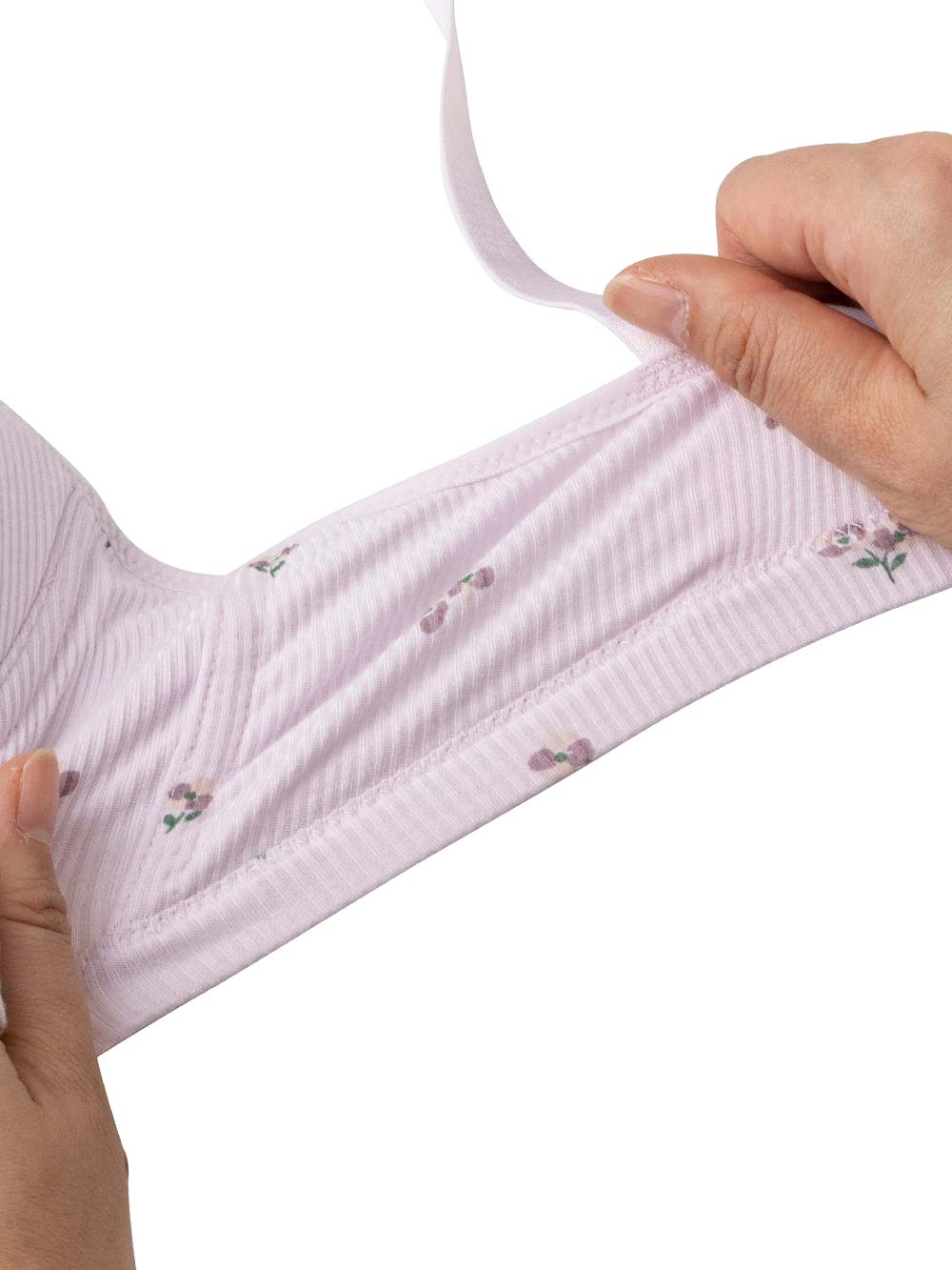 授乳ブラ・マタニティブラ(マタニティインナー・産後用品)|抗菌防臭 接触冷感 小花柄授乳ブラ | マタニティ・授乳ブラ