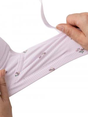 授乳ブラ・マタニティブラ(マタニティインナー・産後用品)|抗菌防臭 接触冷感 小花柄授乳ブラ | マタニティ・授乳ブラ