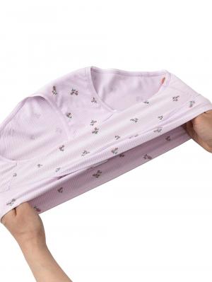 マタニティ ショーツ|抗菌防臭・接触冷感　小花柄産前産後ショーツ【出産後も長く使える】