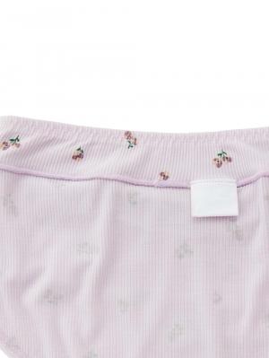 マタニティ ショーツ|抗菌防臭・接触冷感　小花柄産前産後ショーツ【出産後も長く使える】