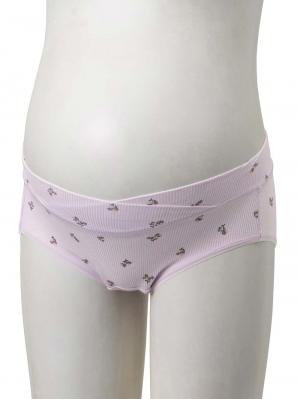 マタニティ ショーツ|抗菌防臭・接触冷感　小花柄産前産後ショーツ【出産後も長く使える】