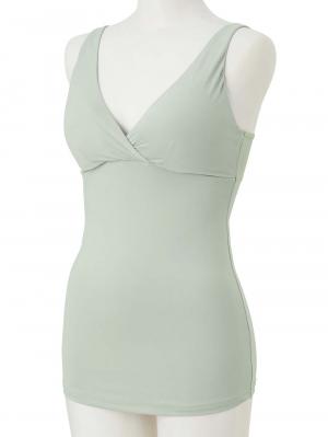 マタニティ 授乳 キャミソール|接触冷感　授乳キャミソール【出産後も長く使える】