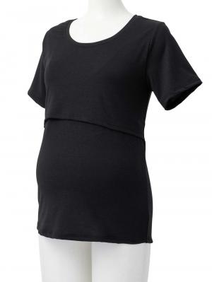 マタニティ 授乳 キャミソール|【リラクゼーションウェア】冷え対策　保温＆リカバリーサポート　momRest 　半袖Tシャツ　efe×ANGELIEBEコラボ　光電子　日本製