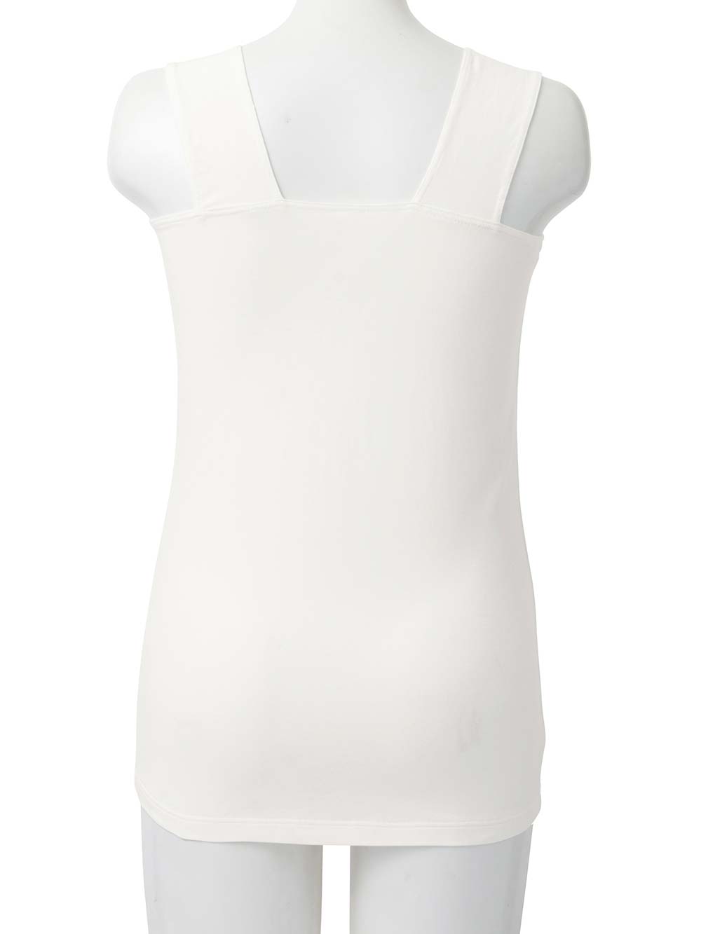 マタニティ 授乳 キャミソール|ブラのヒモが隠れる授乳ができるタンクトップ　抗菌防臭　綿混モダール