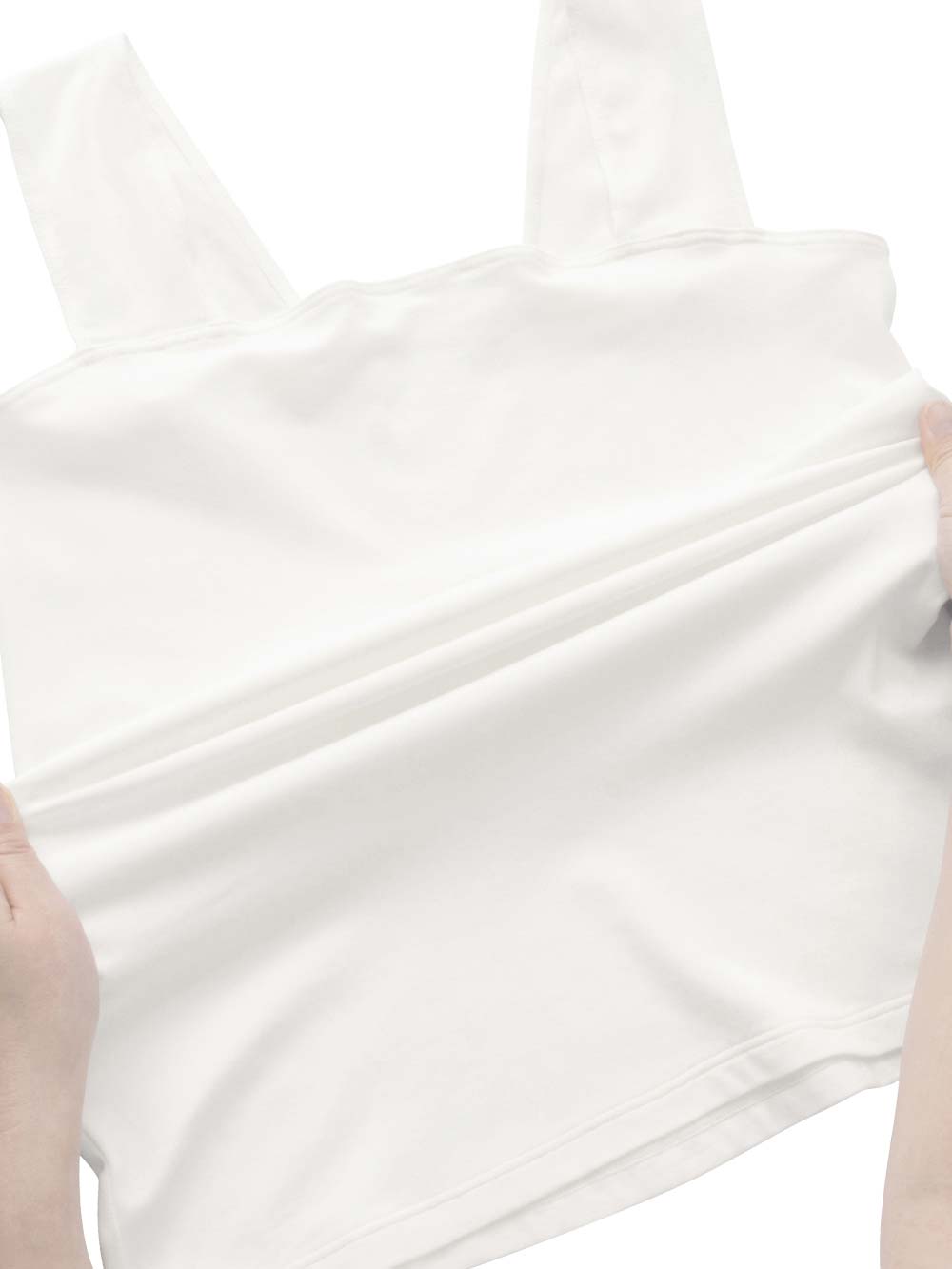 マタニティ 授乳 キャミソール|ブラのヒモが隠れる授乳ができるタンクトップ　抗菌防臭　綿混モダール