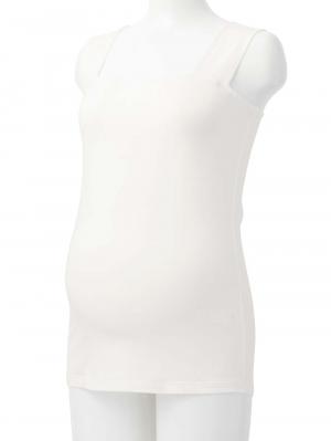 マタニティ 授乳 キャミソール|ブラのヒモが隠れる授乳ができるタンクトップ　抗菌防臭　綿混モダール