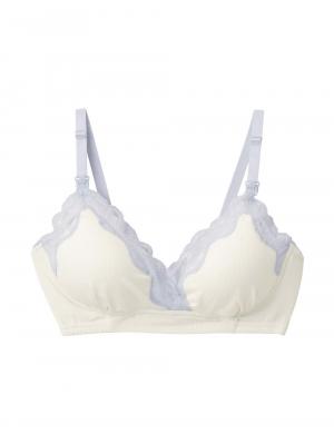 授乳ブラ・マタニティブラ（マタニティインナー・産後用品）|ナチュラルフィット授乳ブラ ノンワイヤー  ｜  マタニティ・授乳ブラ|オフホワイト
