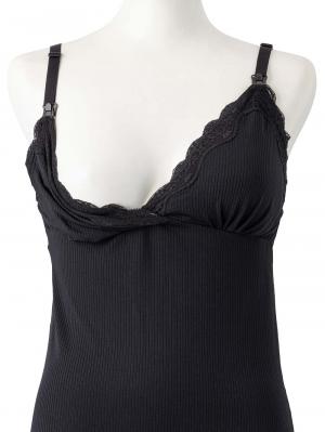 マタニティ 授乳 キャミソール|カップ付き授乳キャミソール【出産後も長く使える】