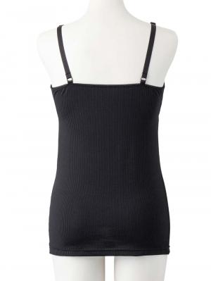 マタニティ 授乳 キャミソール|カップ付き授乳キャミソール【出産後も長く使える】