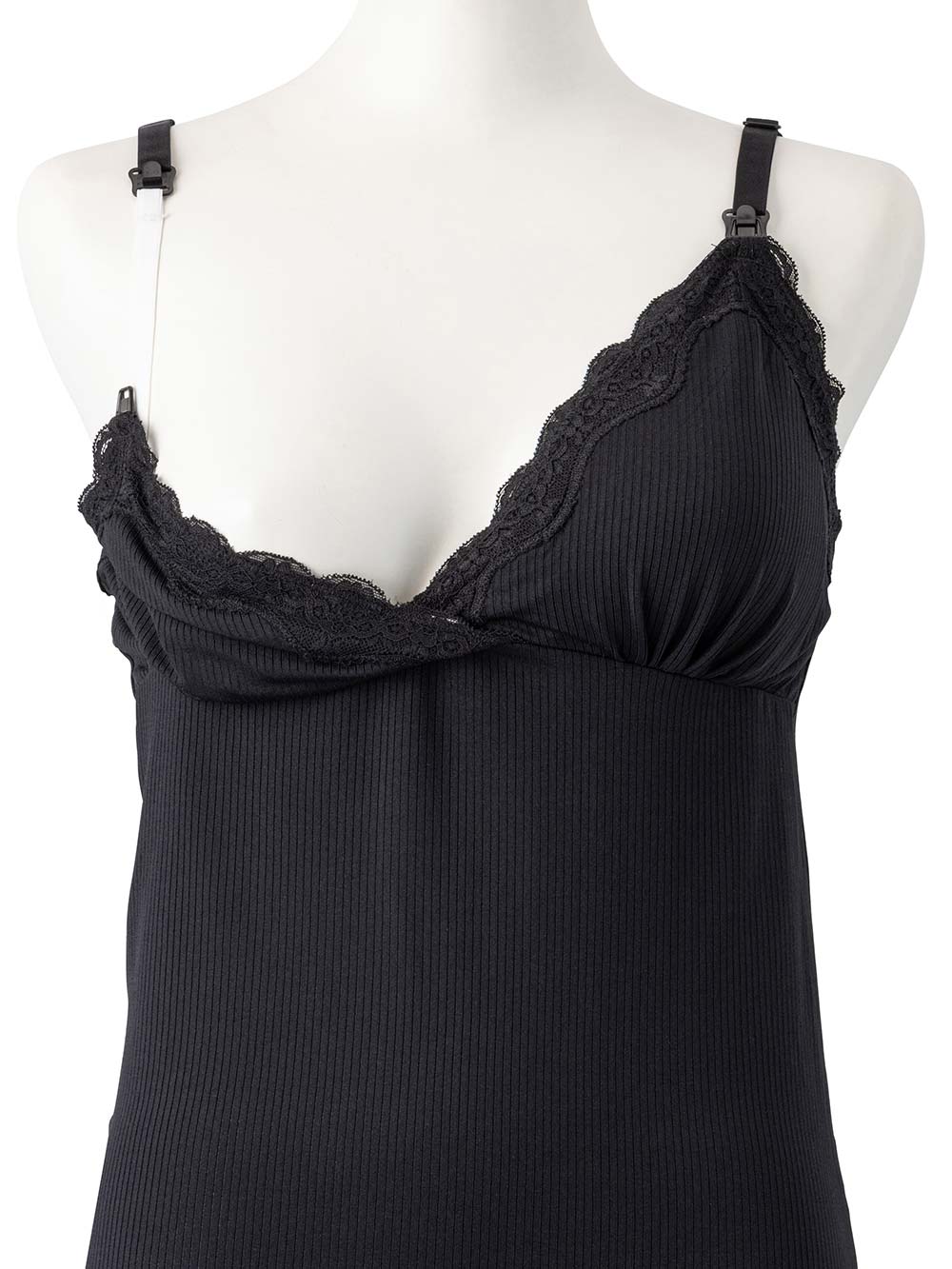 マタニティ 授乳 キャミソール|カップ付き授乳キャミソール【出産後も長く使える】