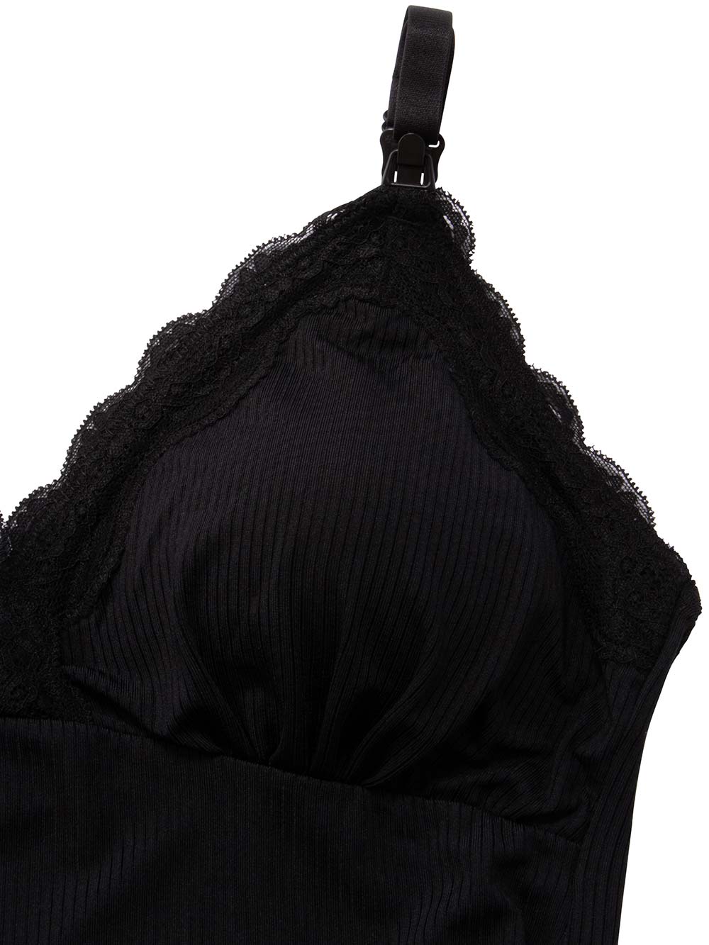 マタニティ 授乳 キャミソール|カップ付き授乳キャミソール【出産後も長く使える】