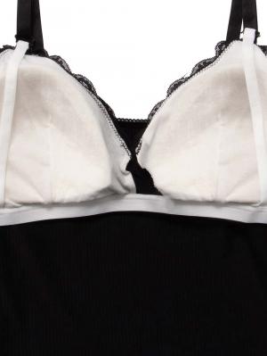 マタニティ 授乳 キャミソール|カップ付き授乳キャミソール【出産後も長く使える】