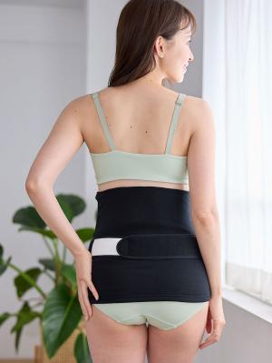 妊婦帯・腹帯・産前ガードル|犬印本舗 あったかはじめて妊婦帯|ブラック