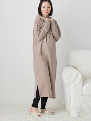 マタニティレッグウェア|犬印本舗 ウエストらくらく腹巻付きレギンス【出産後も長く使える】|ブラック