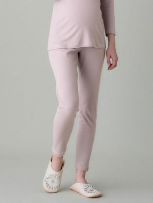 マタニティレッグウェア|Rosemadame（ローズマダム）綿混裏微起毛スムースリブレギンス|ラベンダー