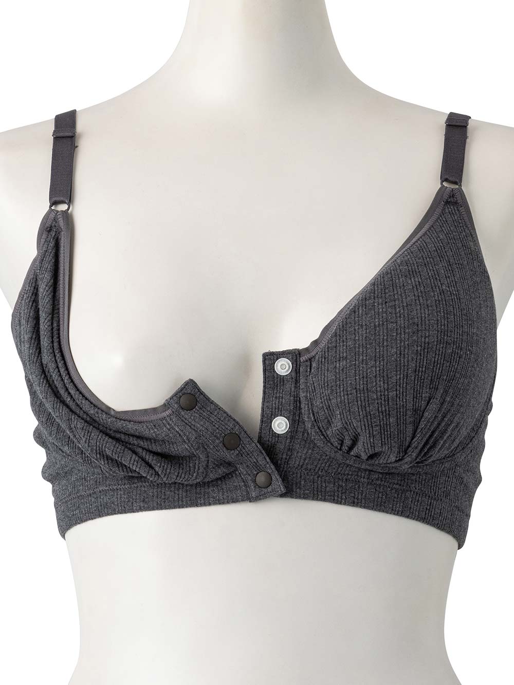 授乳ブラ・マタニティブラ（マタニティインナー・産後用品）|Rosemadame（ローズマダム）ランダムリブ授乳ブラトップ ｜ マタニティ・授乳ブラ