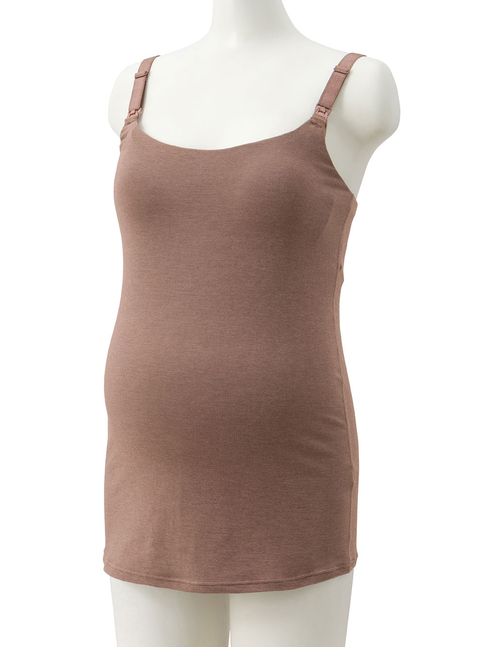 マタニティ 授乳 キャミソール|助産院監修　ママとつくったふんわり授乳ブラキャミ 【垂れ防止】フィットグミ入り【出産後も長く使える】