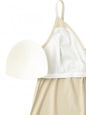 マタニティ 授乳 キャミソール|カップ付き授乳キャミスリップ　抗菌防臭加工【出産後も長く使える】