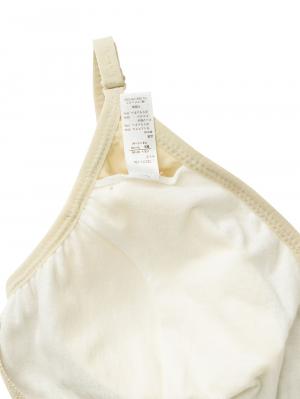 マタニティ 授乳 キャミソール|カップ付き授乳キャミスリップ　抗菌防臭加工【出産後も長く使える】