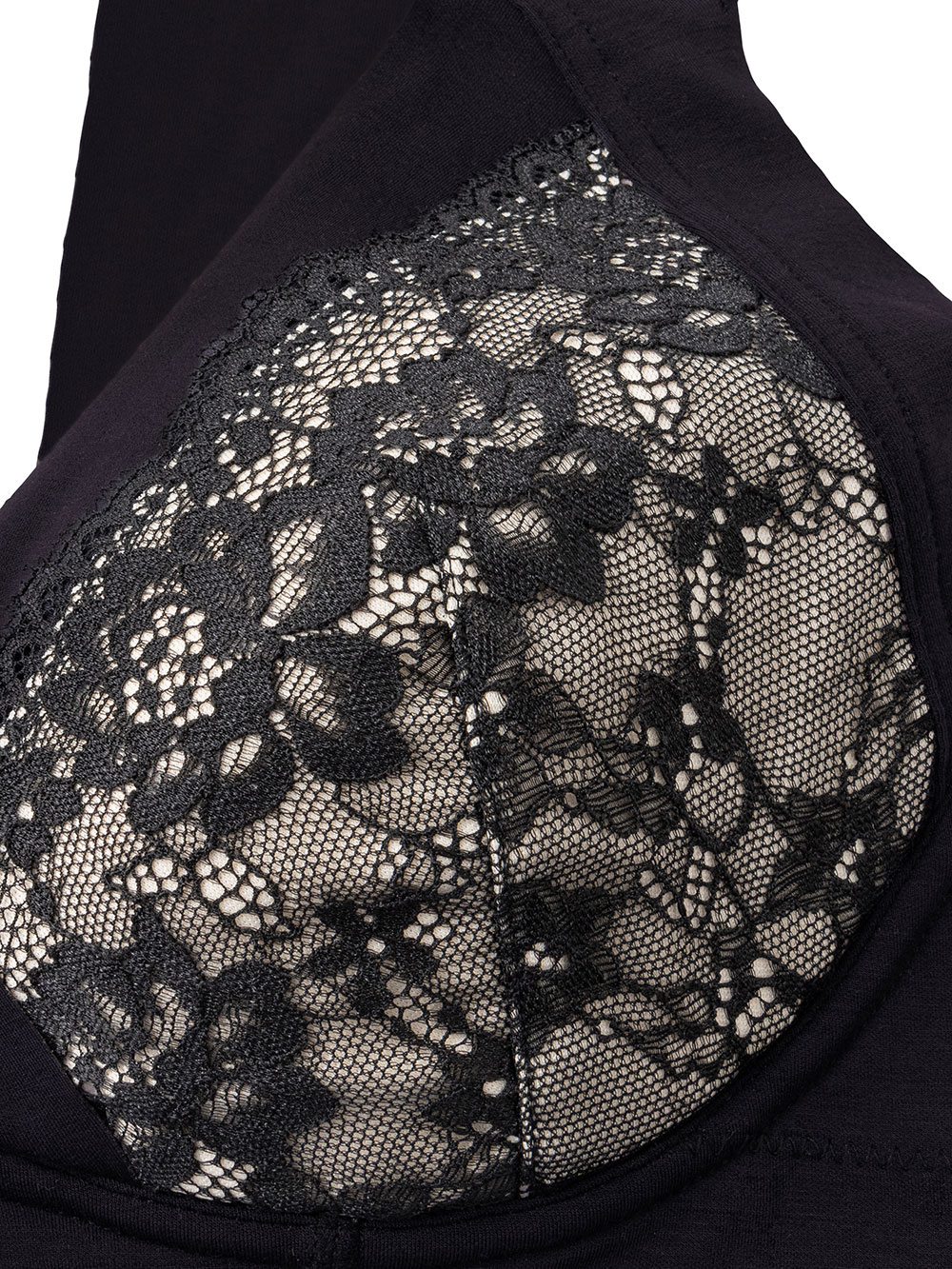 授乳ブラ・マタニティブラ（マタニティインナー・産後用品）|助産院監修 24時間快適授乳ブラ 垂れ防止 ｜ マタニティ・授乳ブラ|ブラック