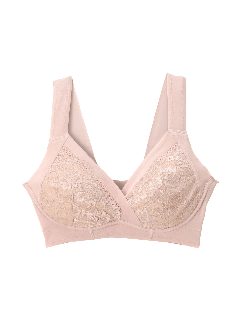 授乳ブラ・マタニティブラ（マタニティインナー・産後用品）|助産院監修 24時間快適授乳ブラ 垂れ防止 ｜ マタニティ・授乳ブラ|スモーキーピンク