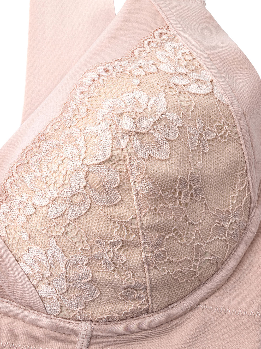 授乳ブラ・マタニティブラ（マタニティインナー・産後用品）|助産院監修 24時間快適授乳ブラ 垂れ防止 ｜ マタニティ・授乳ブラ|スモーキーピンク