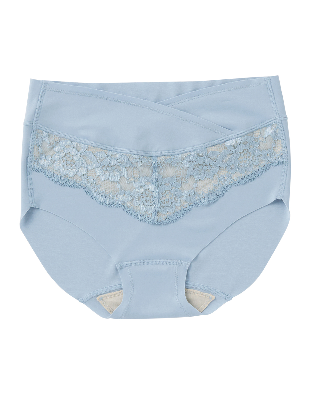 マタニティ ショーツ|助産院監修 24時間快適 産前産後長く使えるマタニティショーツ|スモーキーブルー