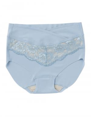 マタニティ ショーツ|助産院監修 24時間快適 産前産後長く使えるマタニティショーツ|スモーキーブルー