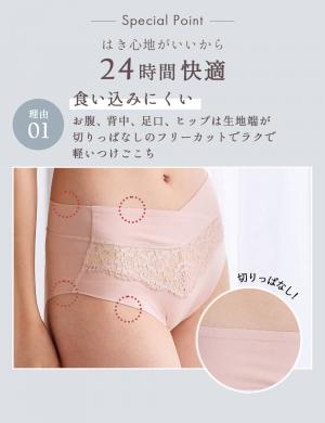 マタニティ ショーツ|助産院監修 24時間快適 産前産後長く使えるマタニティショーツ