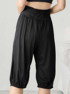 マタニティ 授乳 キャミソール|産前産後使えるペチコート　選べるペチパンツ・ペチスカート|ブラック（ペチパンツ）