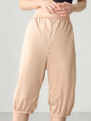 マタニティ 授乳 キャミソール|産前産後使えるペチコート　選べるペチパンツ・ペチスカート|ベージュ（ペチパンツ）