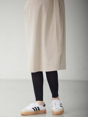 マタニティレッグウェア|犬印本舗 らくらくフィットすっきりレギンス|ブラック