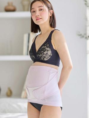 妊婦帯・腹帯・産前ガードル|犬印本舗 これ1枚でらくちん妊婦帯|ラベンダー