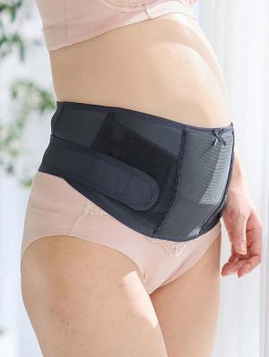 妊婦帯・腹帯・産前ガードル|犬印本舗 お腹と腰を支えるベルト妊婦帯|ブラック