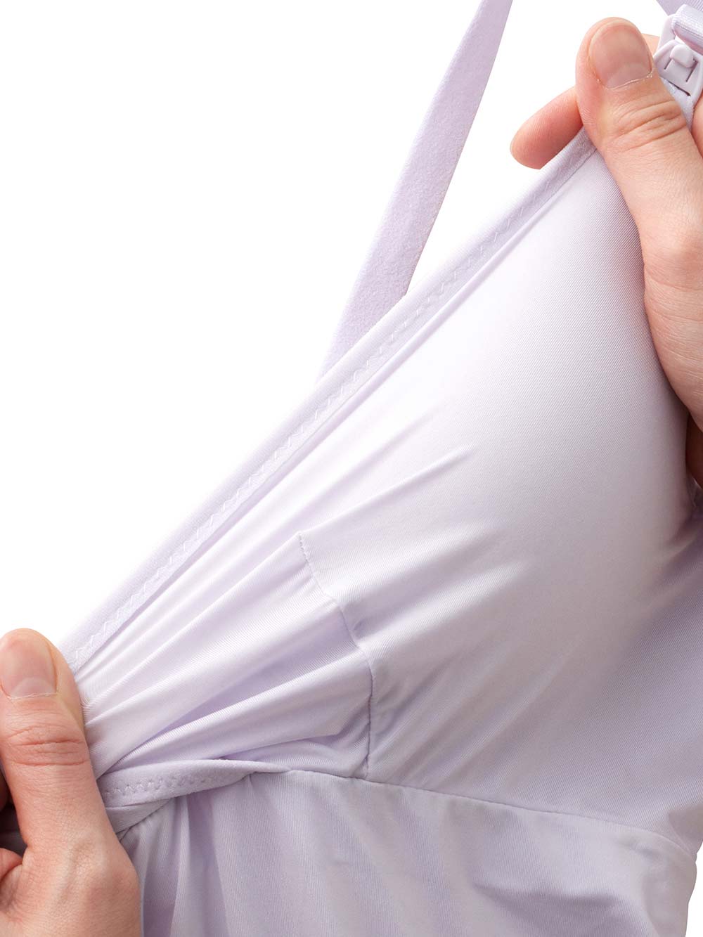 マタニティ 授乳 キャミソール|犬印本舗 着るだけひんやり授乳キャミソール【出産後も長く使える】接触冷感