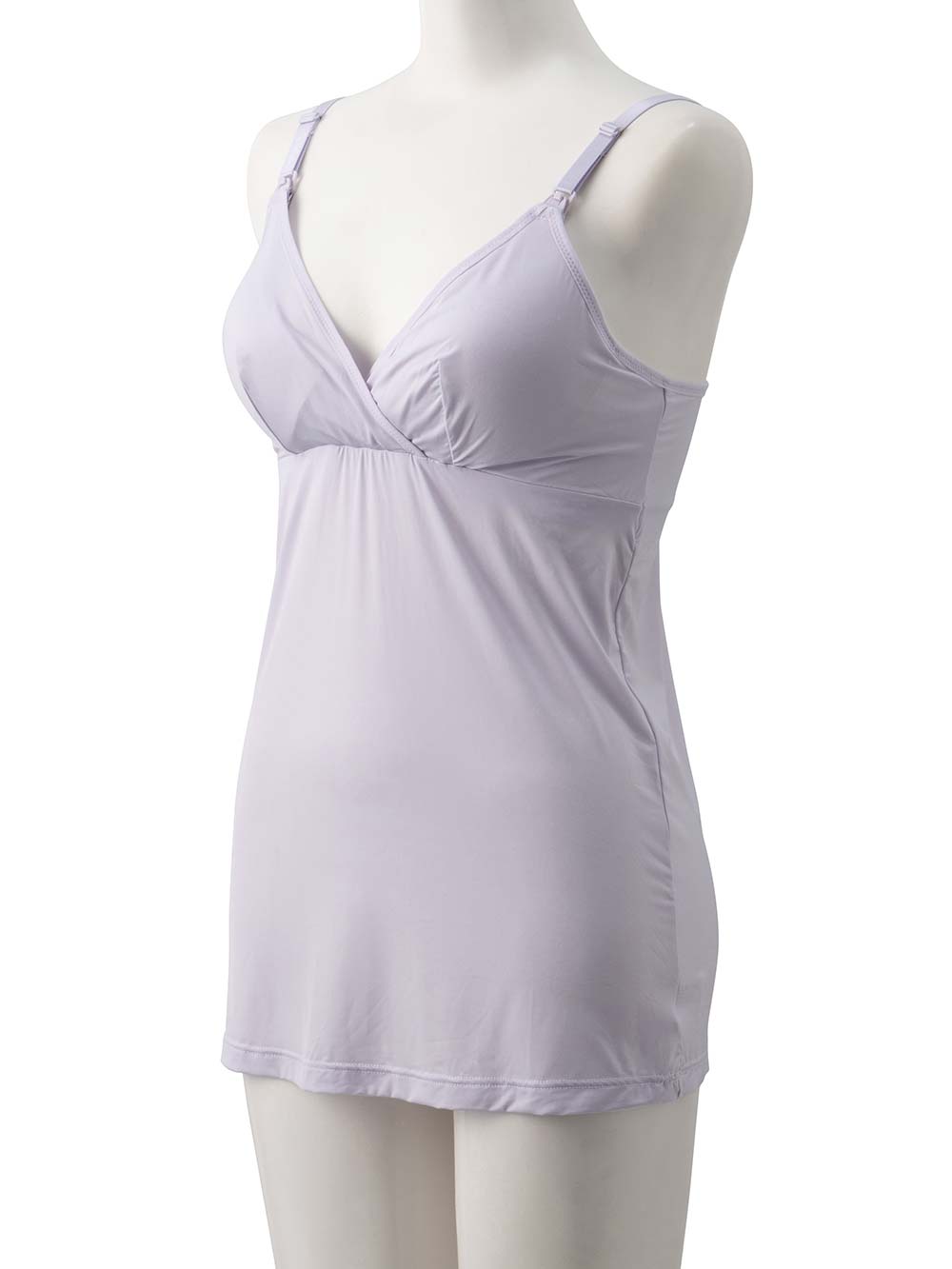 マタニティ 授乳 キャミソール|犬印本舗 着るだけひんやり授乳キャミソール【出産後も長く使える】接触冷感